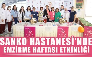 SANKO Hastanesi’nde Emzirme Haftası etkinliği