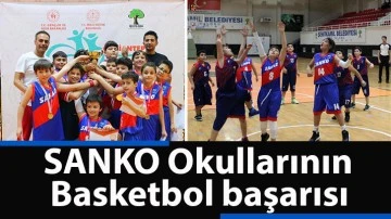 SANKO Okullarının basketbol başarısı