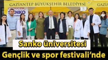 Sanko üniversitesi gençlik ve spor festivali’nde
