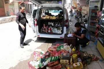 Şanlıurfa’da tarihi geçmiş 59 bin gıda ürünü imha edildi
