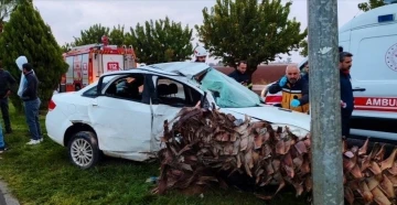 Şanlıurfa’da trafik kazası : 4 yaralı
