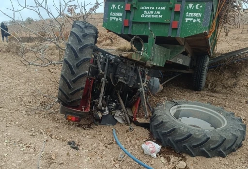 Şanlıurfa’da traktör devrildi: 3 yaralı
