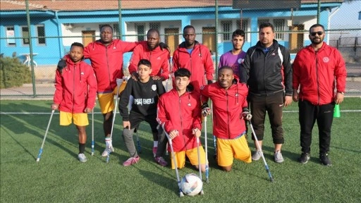 Şanlıurfa'nın engelli futbol takımında hedef Türkiye Kupası'nı kazanmak