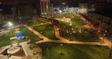 Şanlıurfa’da Kızılay Meydanı estetik görünüme kavuştu