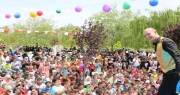 Şanlıurfa’da yetim çocuklar gönüllerince eğlendi