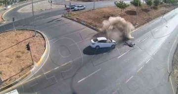 Şanlıurfa’daki kazalar şehir polis kamerasında
