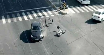 Şanlıurfa’daki trafik kazaları şehir polis kameralarında