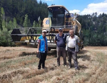 Şaphane’de biçerdöver operatörlerinin bilinçlendirilmesi için denetim ve eğitim çalışması
