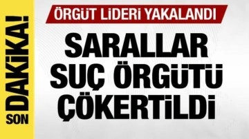 Sarallar suç örgütü çökertildi! Örgüt lideri yakalandı