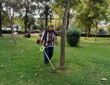 Şehzadeler’in yeşil alanlarında hummalı çalışma
