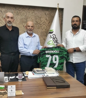 ŞEKEROĞLU SPOR’A DESTEK OLMAYA DEVAM EDİYOR