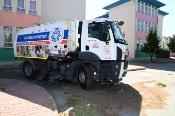 Selçuklu’da okullarda temizlik seferberliği başladı
