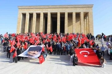 Selçuklu gençler Anıtkabir’de
