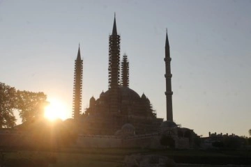 Selimiye Camii'nde Kurban Bayramı namazı coşkusu