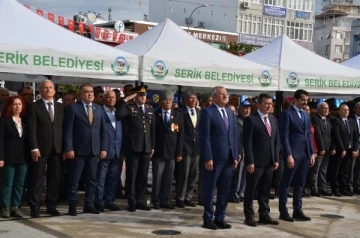 Serik'te Çanakkale şehitleri törenle anıldı