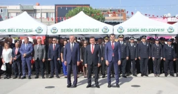 Serik'te Cumhuriyet heyecanı