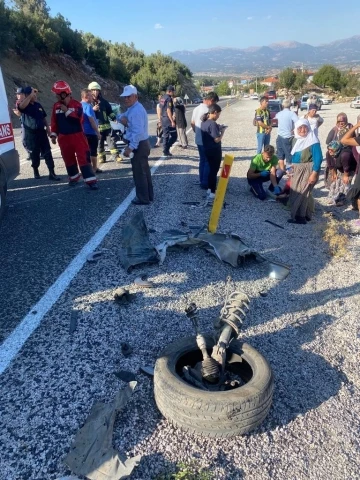 Seydikemer’de trafik kazası:7 yaralı
