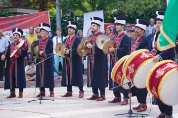 Şeyh Edebali Türbesi’nde mehteran eşliğinde şifalı pilav ikramı
