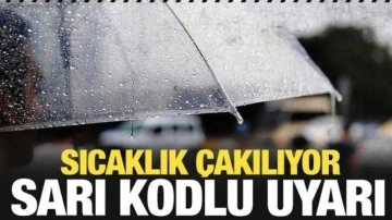 Sıcaklık çakılıyor! Sarı kodlu uyarı...Şiddetli geliyor