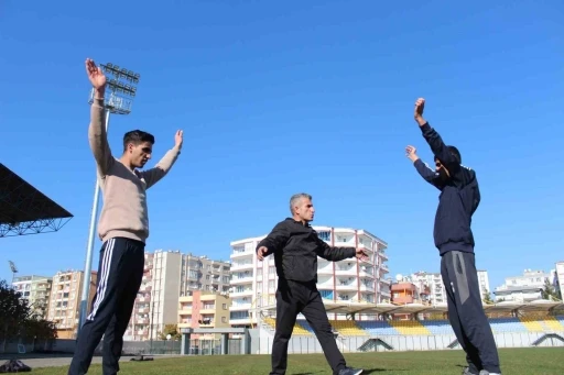 Siirt’te görme engelli atlet kardeşlerin hedefi dünya şampiyonluğu
