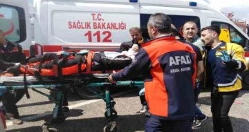 Siirt’te iki araç çarpıştı: 8 yaralı