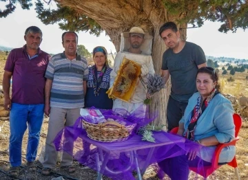 Silifke’de lavanta balı üretimi yapıldı
