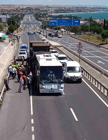 Silivri’de zincirleme kaza: 6 yaralı
