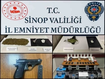 Sinop’ta 1 haftada 23 şüpheli şahıs yakalandı
