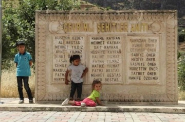 Şırnak’ın Çevrimli köyünde 34 yıl önce terör örgütü PKK’nın katlettiği 27 kişi anıldı