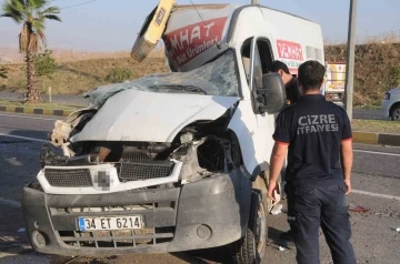 Şırnak’ta 1 kişinin öldüğü tır kazası güvenlik kamerasına yansıdı
