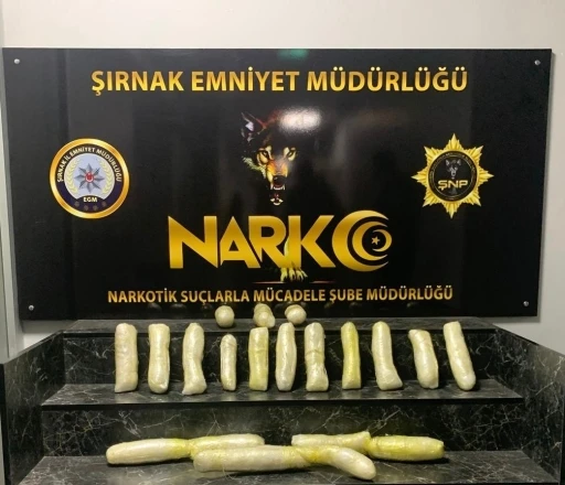 Şırnak’ta 10 kilo 267 gram metamfetamin ele geçirildi
