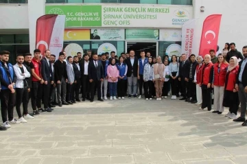 Şırnak’ta Genç Ofis bünyesinde 28 farklı alanda çalışma devam ediyor
