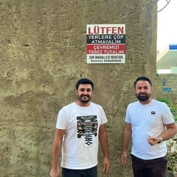 Şırnak’ta mahalle muhtarından önek davranış
