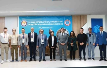 Sivas’ta Bilimsel Araştırmalar ve İnovasyon Kongresi başladı
