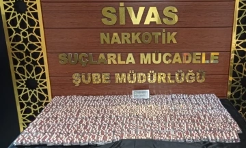 Sivas’ta tarihi eser ve uyuşturucu operasyonu
