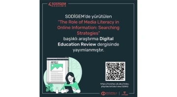 SODİGEM’in araştırması uluslararası dergide yayınlandı
