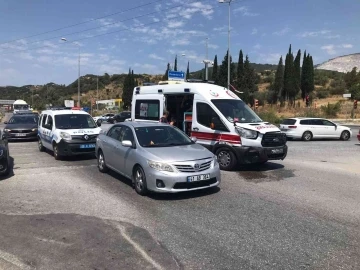 Söke’de ambulans kazaya karıştı
