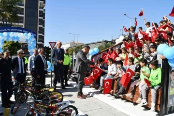 Söke’de çocuklara trafik eğitim alanı kazandırıldı
