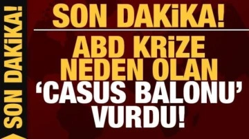 Son dakika: ABD krize neden olab "casus balonu" vurdu