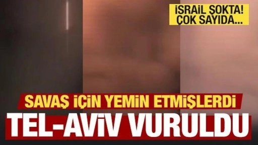 Son dakika haberi: İsrail'in kalbi Tel-Aviv vuruldu! Çok sayıda yaralı