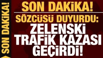 Son dakika: Zelenski trafik kazası geçirdi