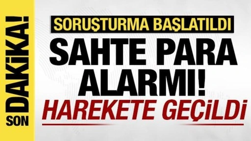 Son dakika... Sahte para alarmı: Ekipler harekete geçti! 3. 6 milyon Euro ele geçirildi