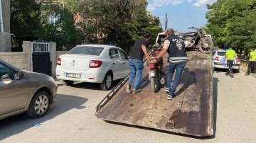 Sorgulaması yapılan 785 motosikletten 39’u trafikten men edildi
