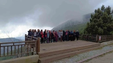 Spil Dağı Mili Parkı, TDED kadın komisyon üyelerine tanıtıldı

