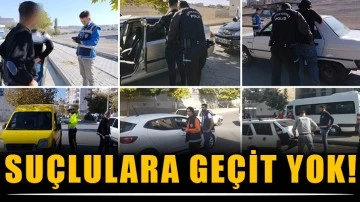 Suçlulara geçit yok!