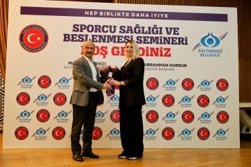 Sultangazi’de Sporcu Sağlığı ve Beslenmesi Semineri yapıldı
