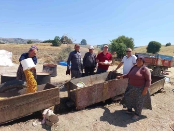 Sungurlu’da kazanlar bulgur için kaynıyor
