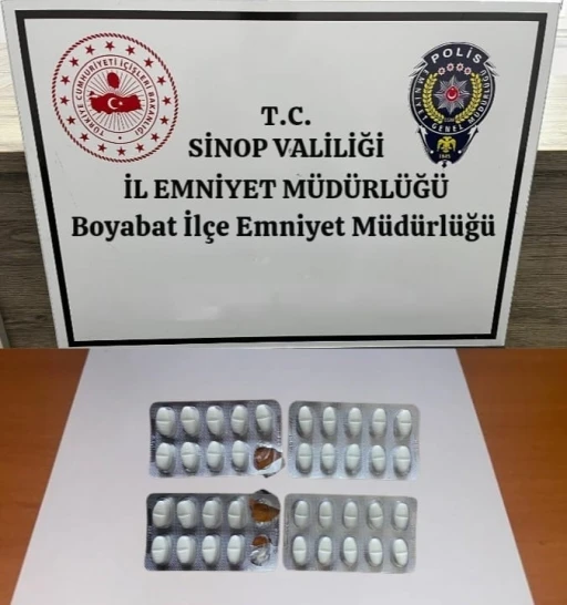 Şüpheli şahıstan uyuşturucu çıktı
