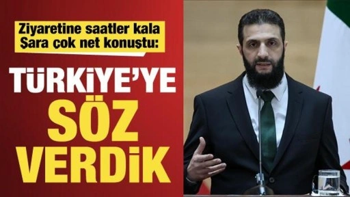 Suriye Cumhurbaşkanı Ahmed Şara'dan 'PKK' açıklaması: Türkiye'ye söz verdik