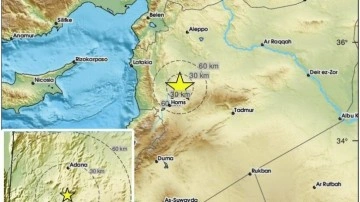 Suriye'de peş peşe depremler: Türkiye de sallandı